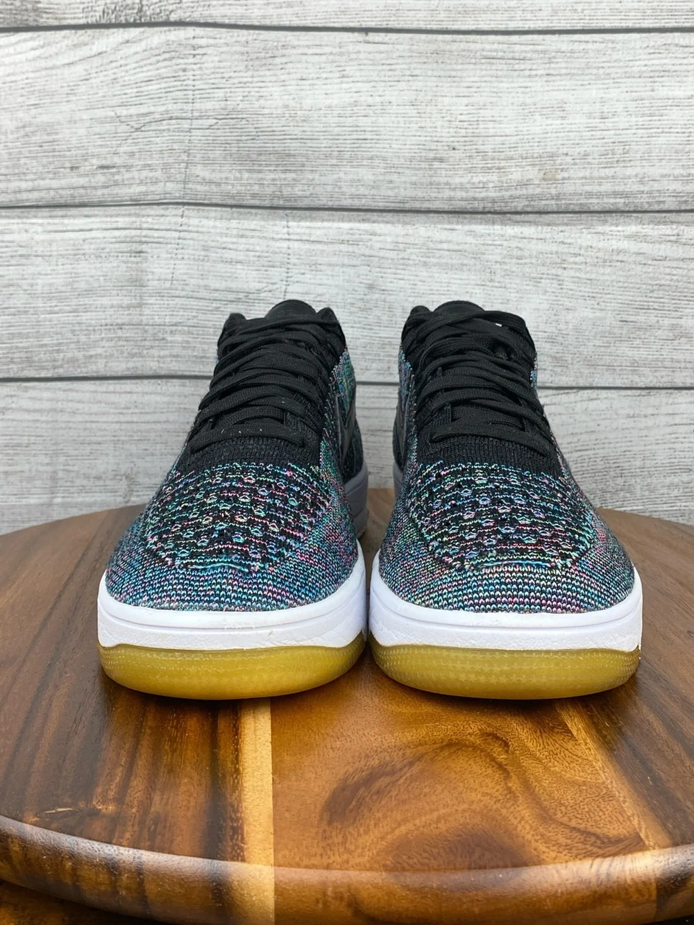 Nike Air Force 1 Ultra Flyknit Low Blue Lagoon Multi-Color Shoe Men’s Size 10